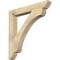 Ekena Millwork Legacy Slat Rough Sawn Bracket, Douglas Fir, 4"W x 32"D x 32"H BKT04X32X32LEC06RDF - alternate 1